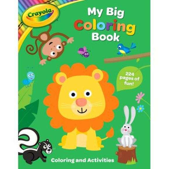 Crayola: My Big Coloring Book (a Crayola My Big Coloring Activity Book for Kids) - Picture 1 of 1